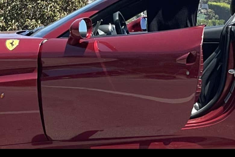 Uno de los Ferrari que podremos conducir 