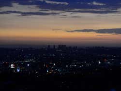 Vistas desde el Observatorio de Los Ángeles