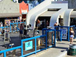 Gimnasio en Venice Beach