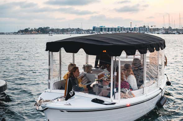 Paseo en barco eléctrico por Marina del Rey